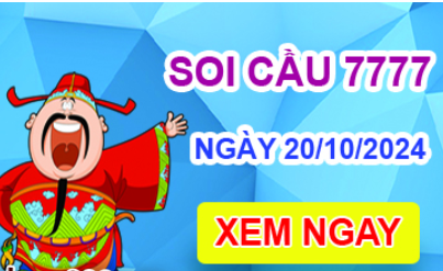 Soi cầu 7777 ngày 20-10-2024 – Cầu lô tứ quý 7777 hôm nay