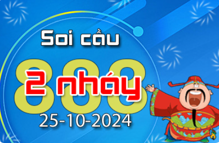 Soi Cầu 888 2 Nháy hôm nay ngày 25/10/2024