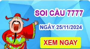 Soi cầu 7777 ngày 25-11-2024 – Cầu lô tứ quý 7777 hôm nay