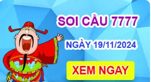 Soi cầu 7777 ngày 19-11-2024 – Cầu lô tứ quý 7777 hôm nay