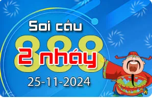 Soi Cầu 888 2 Nháy hôm nay ngày 25/11/2024