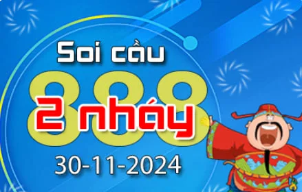 Soi Cầu 888 2 Nháy hôm nay ngày 30/11/2024