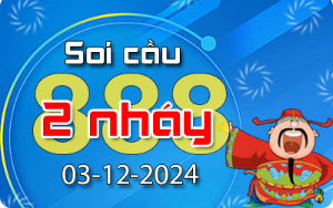 Soi Cầu 888 2 Nháy hôm nay ngày 03/12/2024