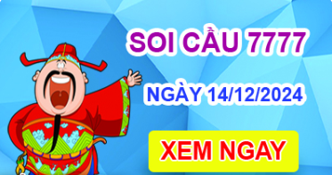 Soi cầu 7777 ngày 14 -12-2024 – Cầu lô tứ quý 7777 hôm nay