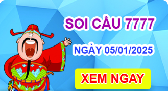 Soi cầu 7777 ngày 05-01-2025 – Cầu lô tứ quý 7777 hôm nay