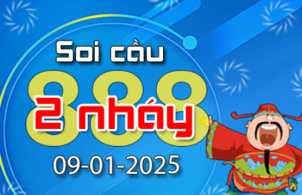 Soi Cầu 888 2 Nháy hôm nay ngày 09/01/2025