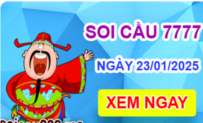 Soi cầu 7777 ngày 23-01-2025 – Cầu lô tứ quý 7777 hôm nay