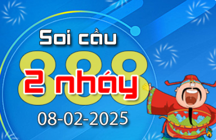 Soi Cầu 888 2 Nháy hôm nay ngày 08/02/2025