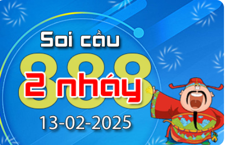 Soi Cầu 888 2 Nháy hôm nay ngày 13/02/2025