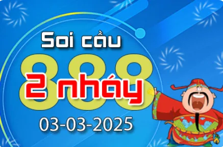 Soi Cầu 888 2 Nháy hôm nay ngày 03/03/2025