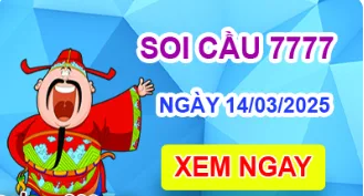 Soi cầu 7777 ngày 14/03/2025 – Cầu lô tứ quý 7777 hôm nay